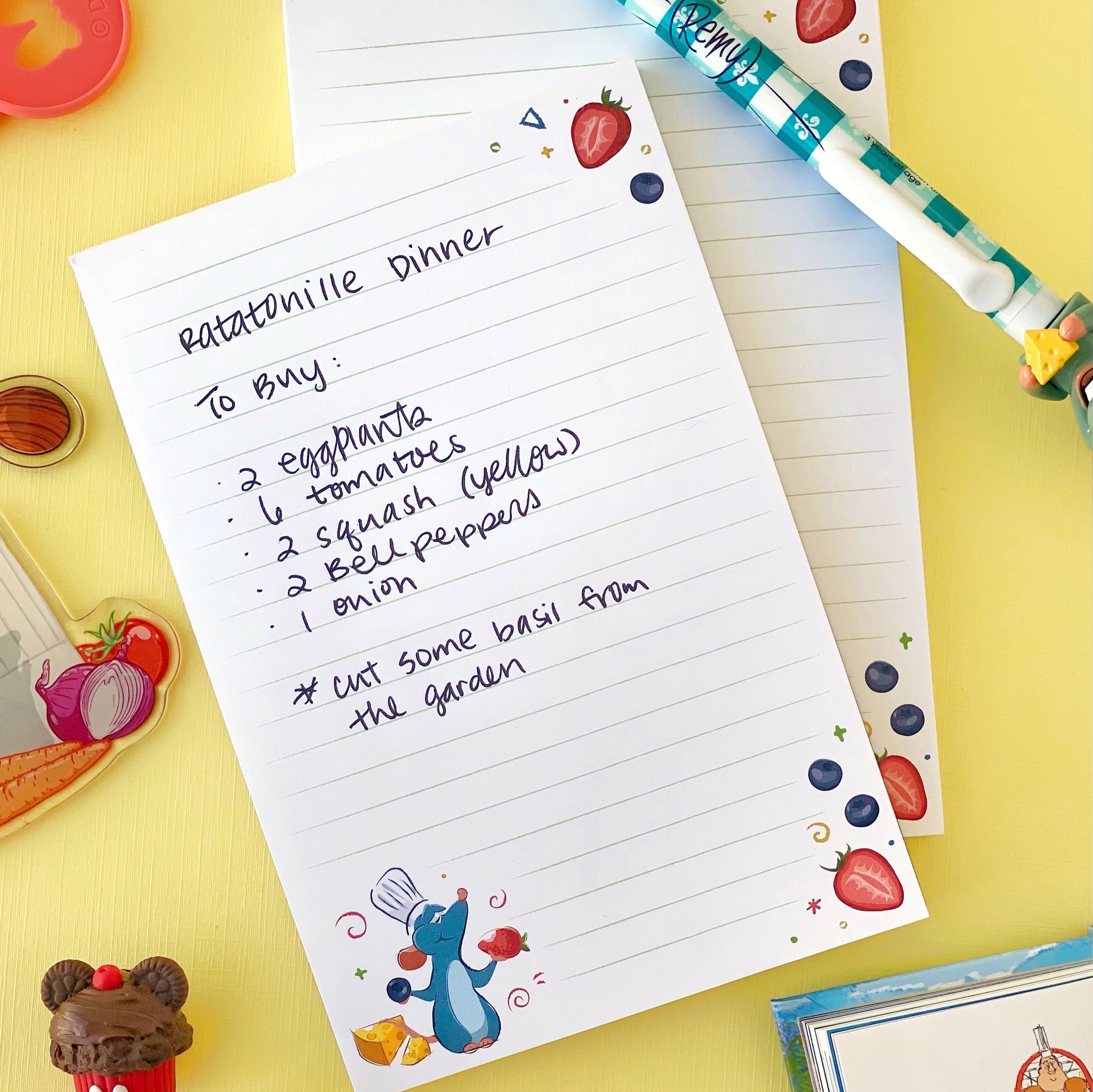 Recipe Notepad Little Chef Memo Notepad – Wish Upon Magic