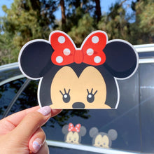 Load image into Gallery viewer, Mickey Peeker Car Decal
