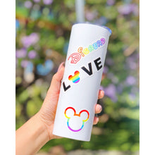 Load image into Gallery viewer, LOVE  Rainbow Sticker
