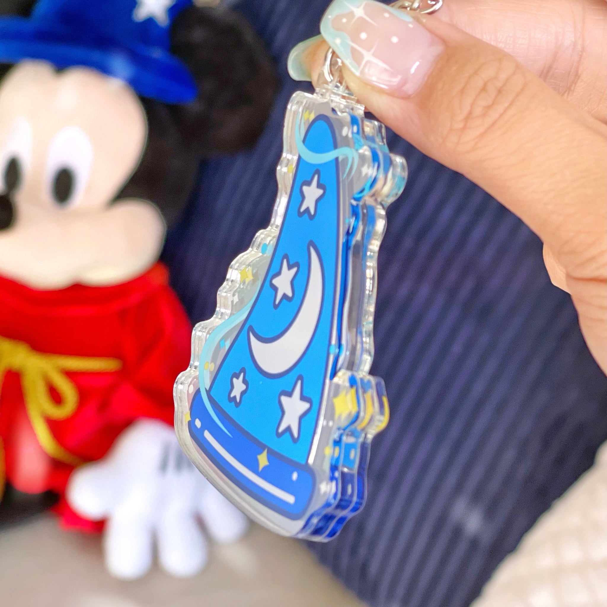 Fantasia Sorcerer's Apprentice Mickey Mouse Keychain 