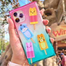 Load image into Gallery viewer, Piglet Popsicle Transparent  Sticker
