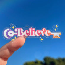 Load image into Gallery viewer, Imagine Magic Key Transparent Sticker
