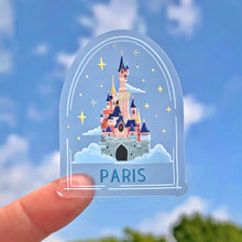 Load image into Gallery viewer, Anaheim Castle in the Sky Transparent Sticker
