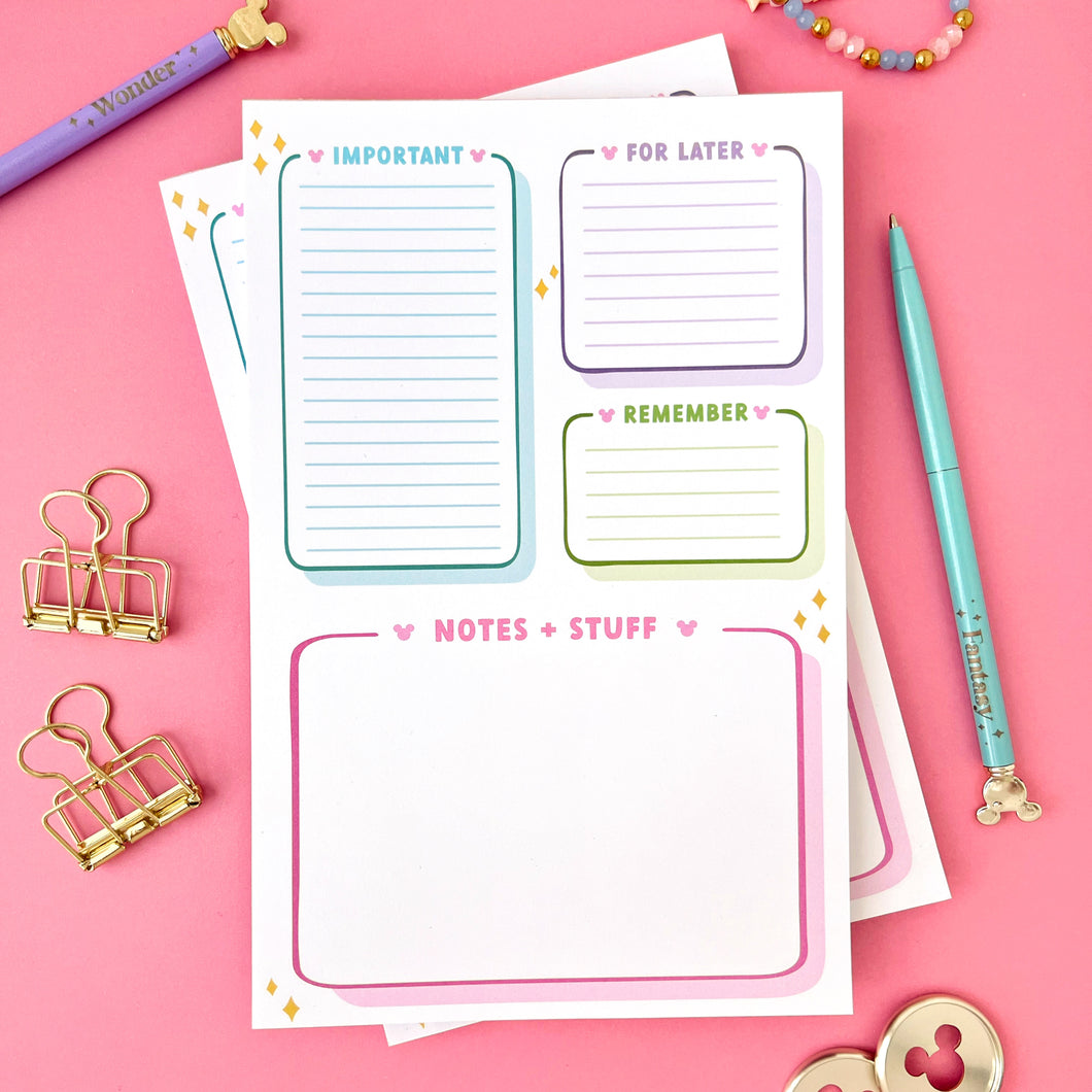 Everyday Magic Planner Notepad