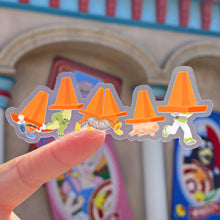 Load image into Gallery viewer, Toys Crossing Transparent Sticker
