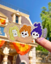 Load image into Gallery viewer, Hocus Pocus See No Evil Transparent Sticker
