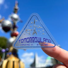 Load image into Gallery viewer, Tomorrowland Passport Stamp Transparent Sticker
