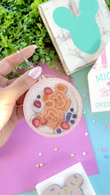 Load and play video in Gallery viewer, Mickey Waffles Shaker Acrylic Charm

