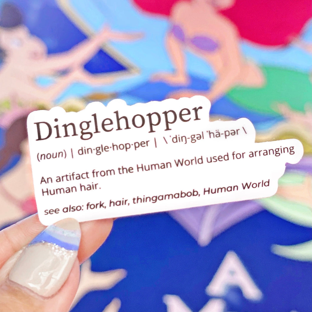 Dinglehopper Definition Sticker