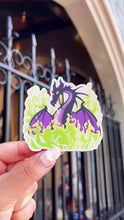 Load and play video in Gallery viewer, Maleficent Dragon Matte Holographic Sticker
