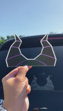 Load and play video in Gallery viewer, Maleficent Peeker Car Decal
