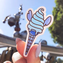 Load image into Gallery viewer, Stitch Ice Cream Sticker

