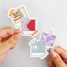 Load image into Gallery viewer, Polaroid Walls of Disney Transparent Stickers
