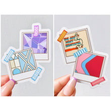 Load image into Gallery viewer, Polaroid Walls of Disney Transparent Stickers
