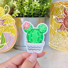 Load image into Gallery viewer, Prickly Mickey Cactus Sticker
