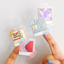Load image into Gallery viewer, Polaroid Walls of Disney Transparent Stickers
