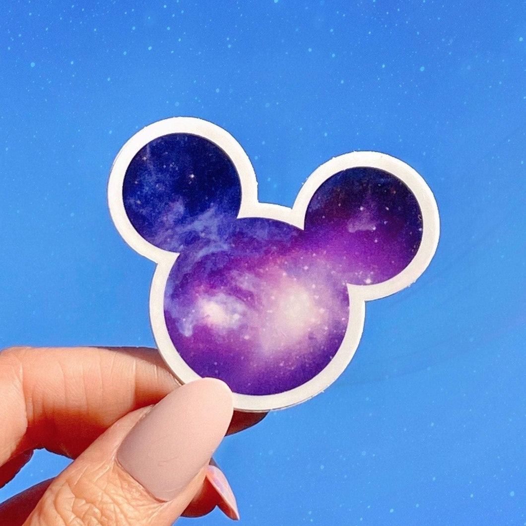 Galaxy Mickey Sticker