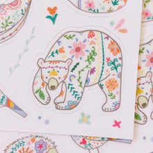 Load image into Gallery viewer, Hidden Mickey Scandinavian-inspired Animals Sticker sheet
