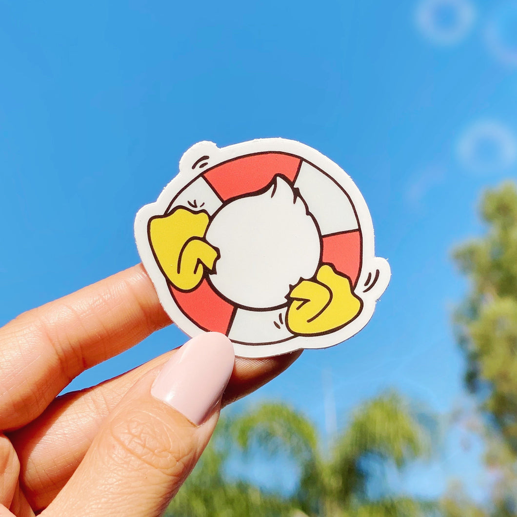 Donald Duck Butt Cruise Sticker
