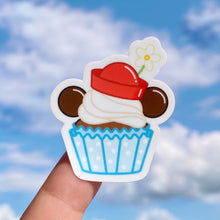 Load image into Gallery viewer, Retro Classic Minnie Cupcake Sticker
