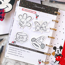 Load image into Gallery viewer, Sketch Minnie Bow Transparent Sticker
