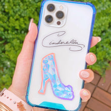 Load image into Gallery viewer, Cinderella Glass Slipper Holographic Sticker
