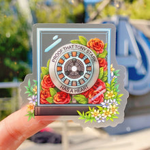 Load image into Gallery viewer, Iron Man Reactor Transparent Sticker
