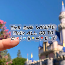 Load image into Gallery viewer, Disney Friends Transparent Sticker
