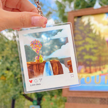 Load image into Gallery viewer, Paradise Falls Up Instagram Frame Acrylic Charm
