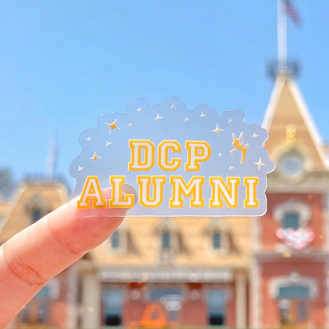 DCP Alumni Transparent Sticker