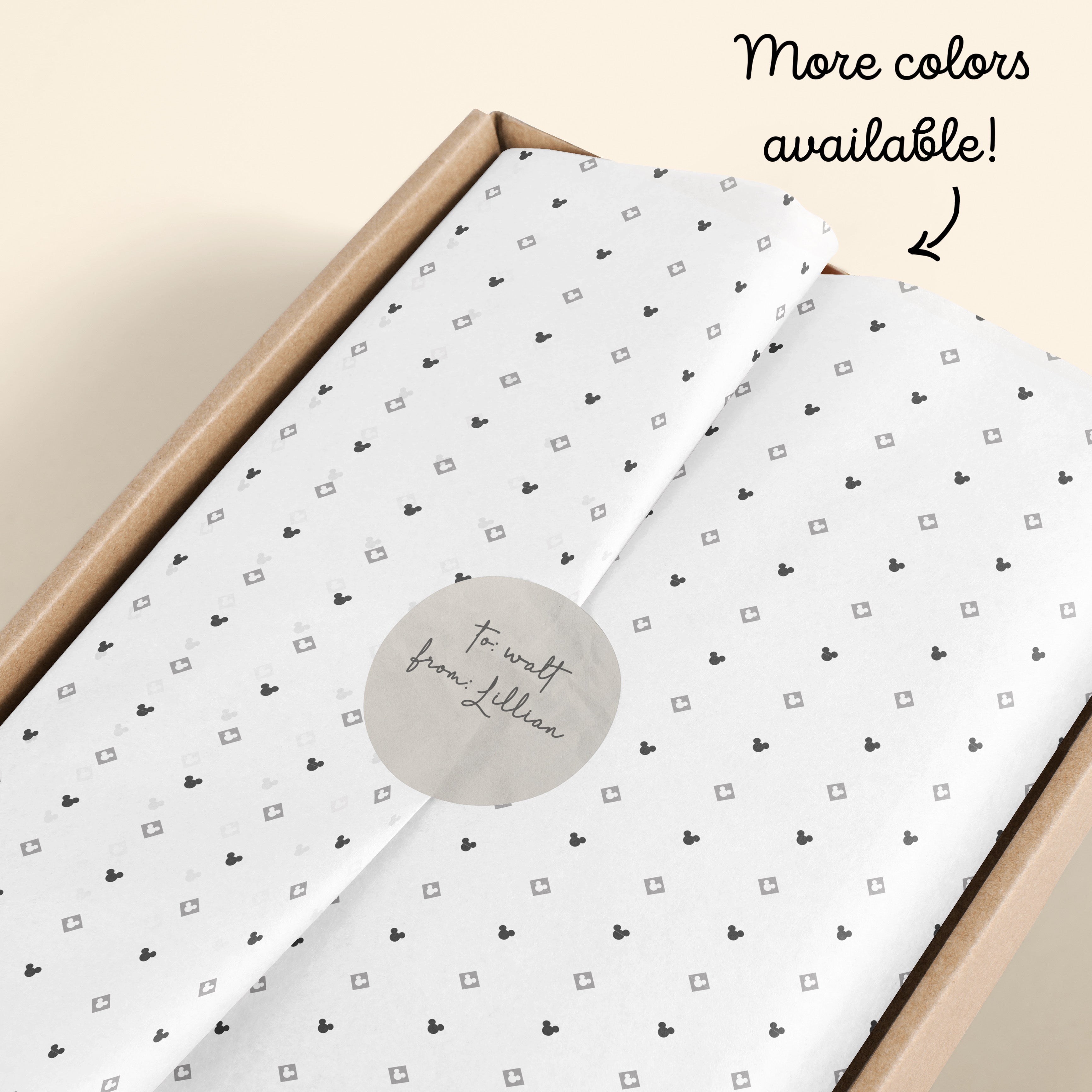 Classic Mouse Gift Wrap Tissue Paper – Wish Upon Magic