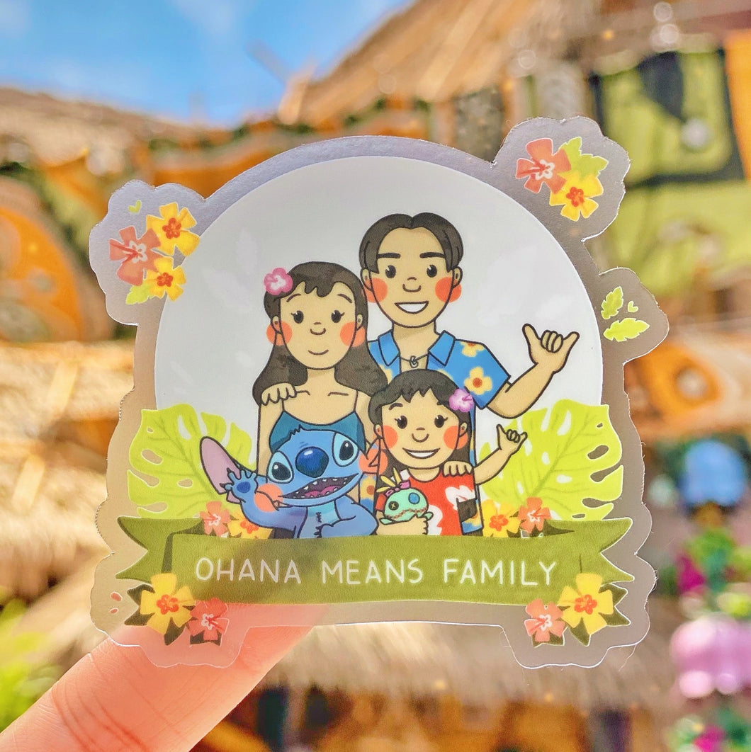 Lilo & Stitch Ohana Family Portrait