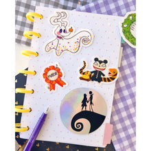 Load image into Gallery viewer, Vampire Teddy Nightmare Before Christmas Transparent Sticker
