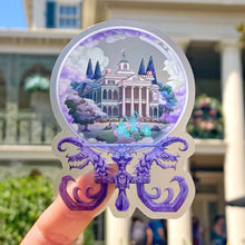 Load image into Gallery viewer, Haunted Mansion Crystal Ball Transparent Sticker
