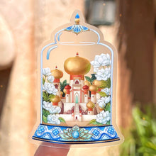 Load image into Gallery viewer, Agrabah Terrarium Transparent Sticker
