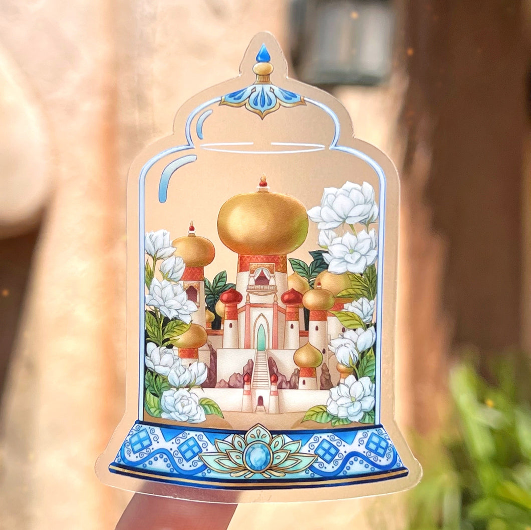 Agrabah Terrarium Transparent Sticker