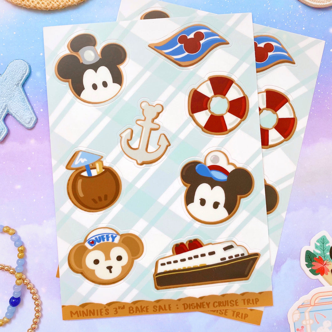 Cruise Cookies Sticker Sheet