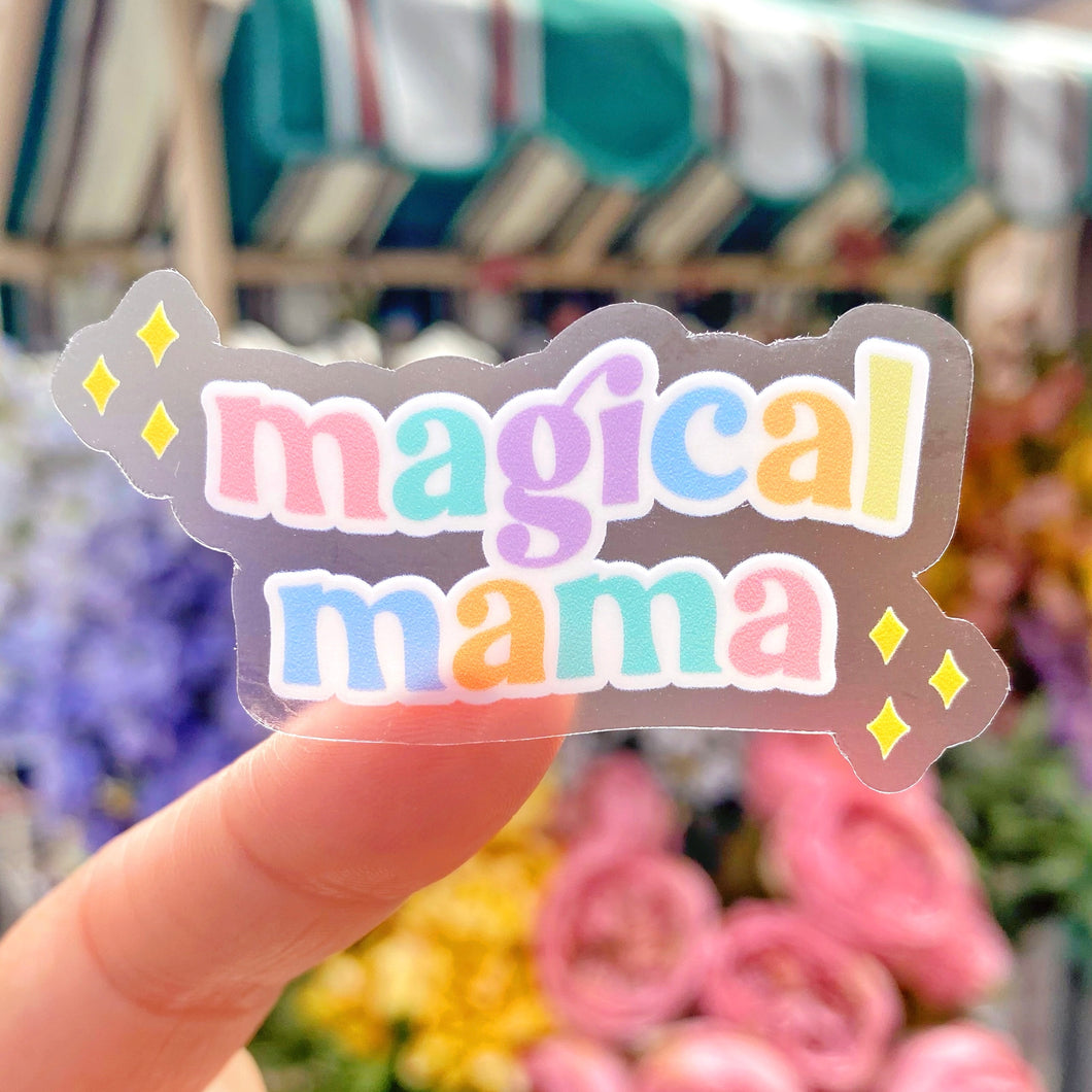 Magical Mama Transparent Sticker