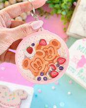 Load image into Gallery viewer, Mickey Waffles Shaker Acrylic Charm
