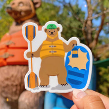 Load image into Gallery viewer, Grizzly River Run Ride Disneyland Sticker
