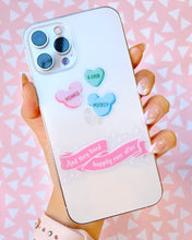 Load image into Gallery viewer, Conversation Hearts Transparent Sticker
