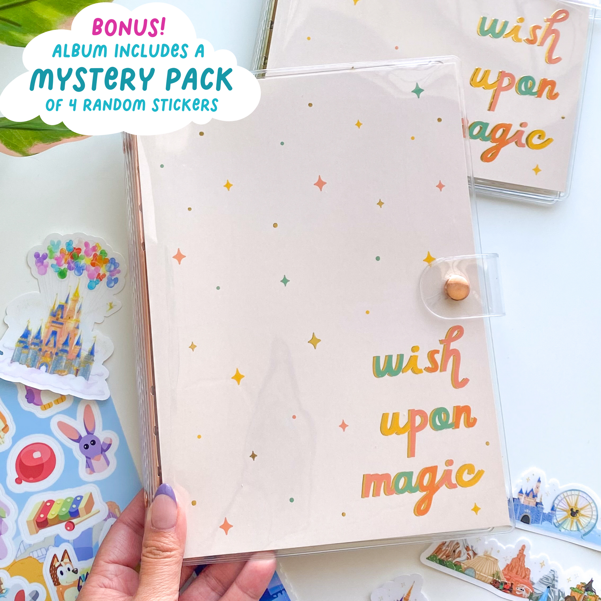 A5 Reusable Sticker Book (Choose Your Cover)