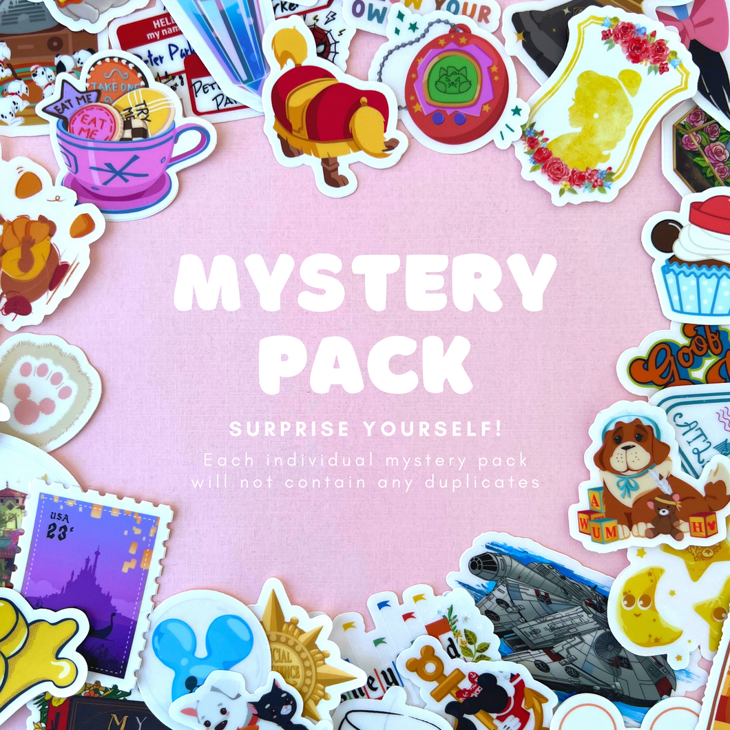 Random Item Sticker Mystery Pack Random Stickers – Wish Upon Magic